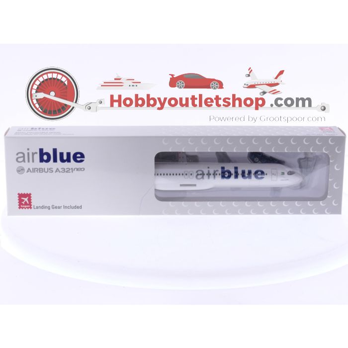 Schaal 1:200 Hogan Wings 11908 Airbus A321Neo Airblue Reg. AP-BOE #8022