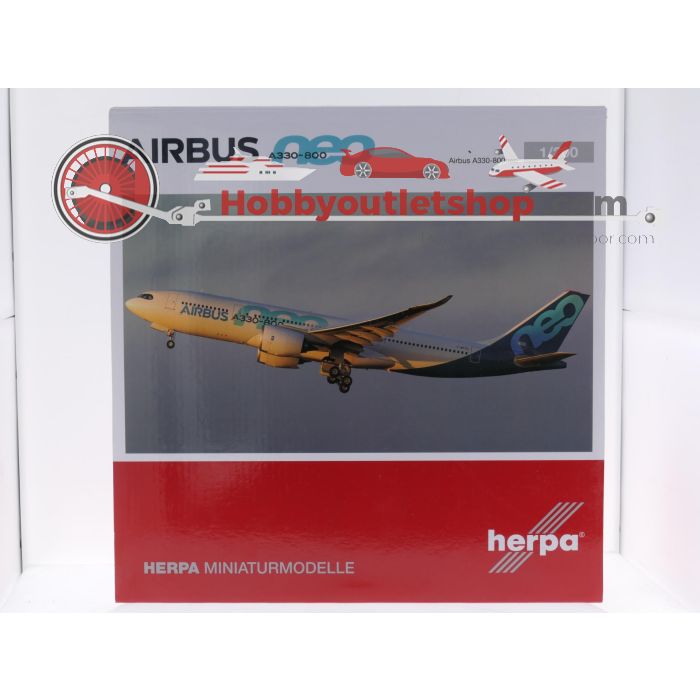 Schaal 1:200 Herpa 571999 Airbus A330-800neo Airbus Industries Reg. F-WTTO #8026