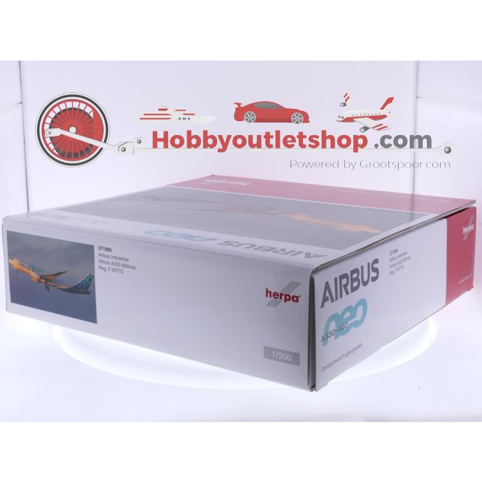 Schaal 1:200 Herpa 571999 Airbus A330-800neo Airbus Industries Reg. F-WTTO #8026