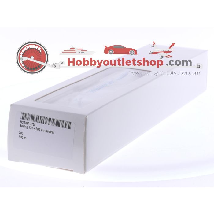 Schaal 1:200 Hogan Wings HGAIRAU738 Boeing 737-800 Air Austral Reg. F-ONGA #8029 - sku: 20250730122803 - Neu - Bild 4
