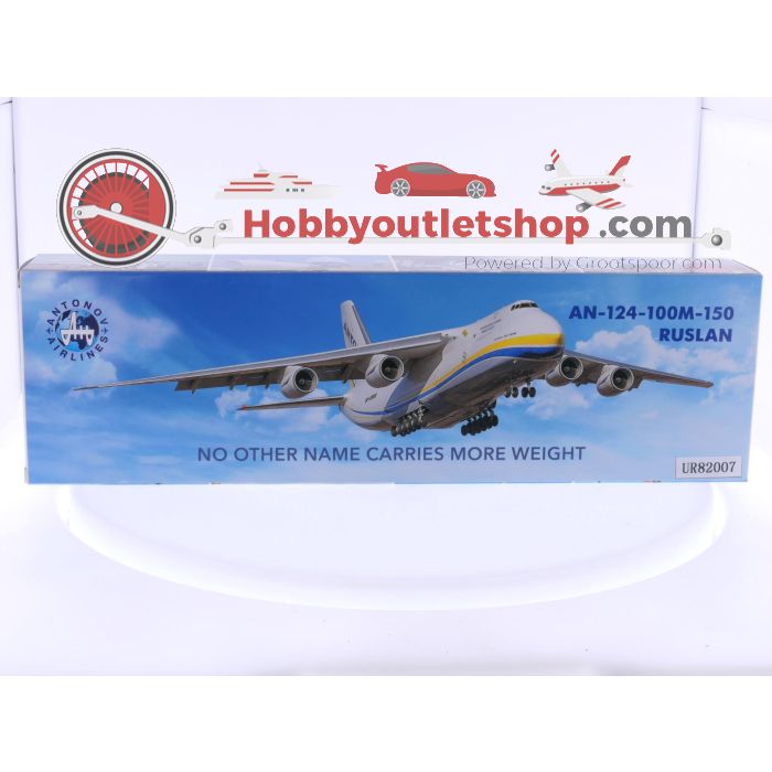 Schaal 1:200 PPC Holland UR82007 AN-124-100M-150 Ruslan 'Be brave like Mykolaiv' Reg. UR-82007 #8030 
