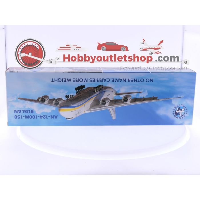 Schaal 1:200 PPC Holland UR82007 AN-124-100M-150 Ruslan 'Be brave like Mykolaiv' Reg. UR-82007 #8030 