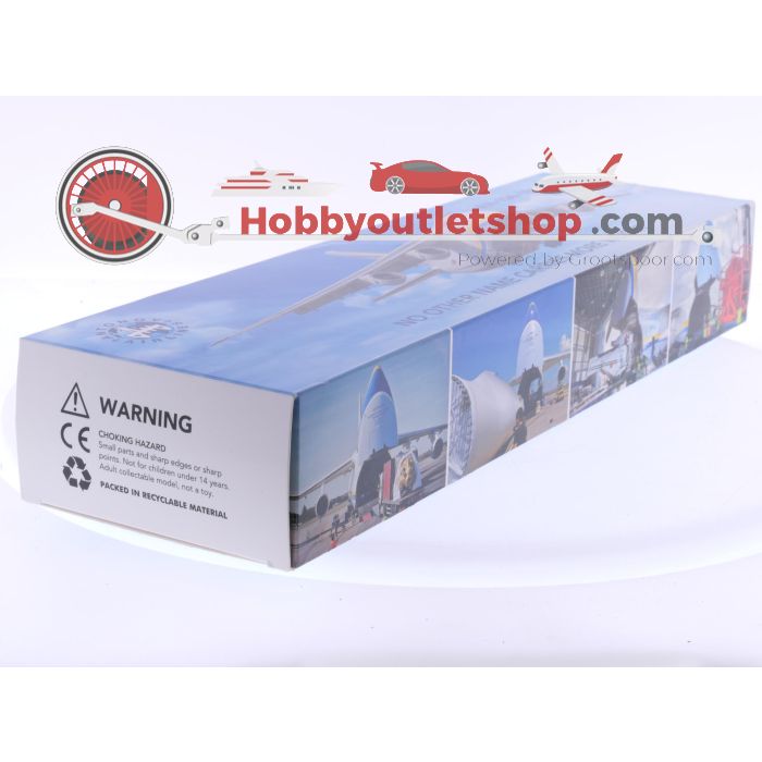 Schaal 1:200 PPC Holland UR82007 AN-124-100M-150 Ruslan 'Be brave like Mykolaiv' Reg. UR-82007 #8030 