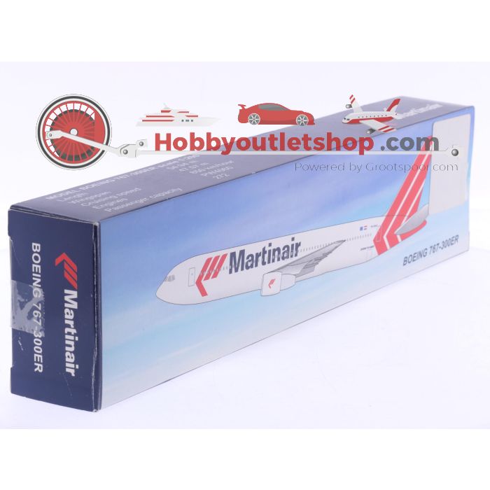 Schaal 1:200 set van 3 Martinair-vliegtuigen Boeing 767-300ER Reg. N/A, Boeing 767-300ER Reg. PH-MAH en MD-11 Reg. PH-MAH #8038