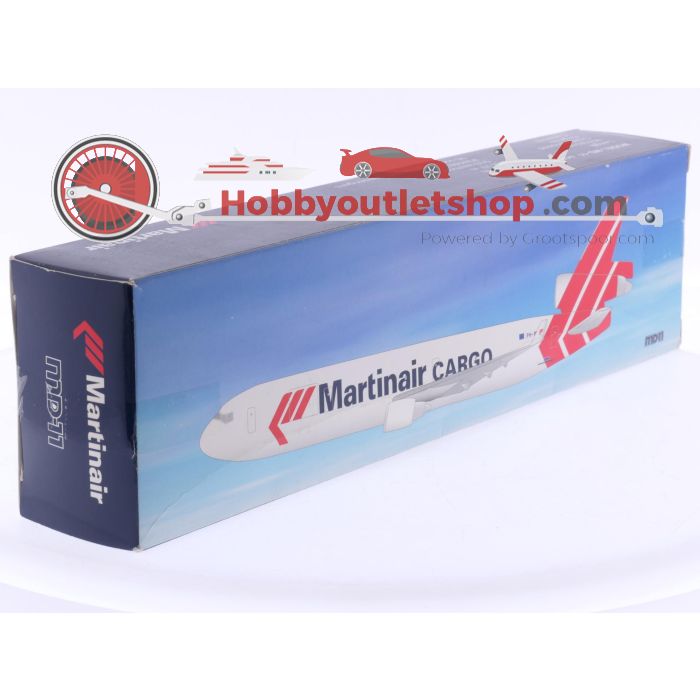 Schaal 1:200 set van 3 Martinair-vliegtuigen Boeing 767-300ER Reg. N/A, Boeing 767-300ER Reg. PH-MAH en MD-11 Reg. PH-MAH #8038