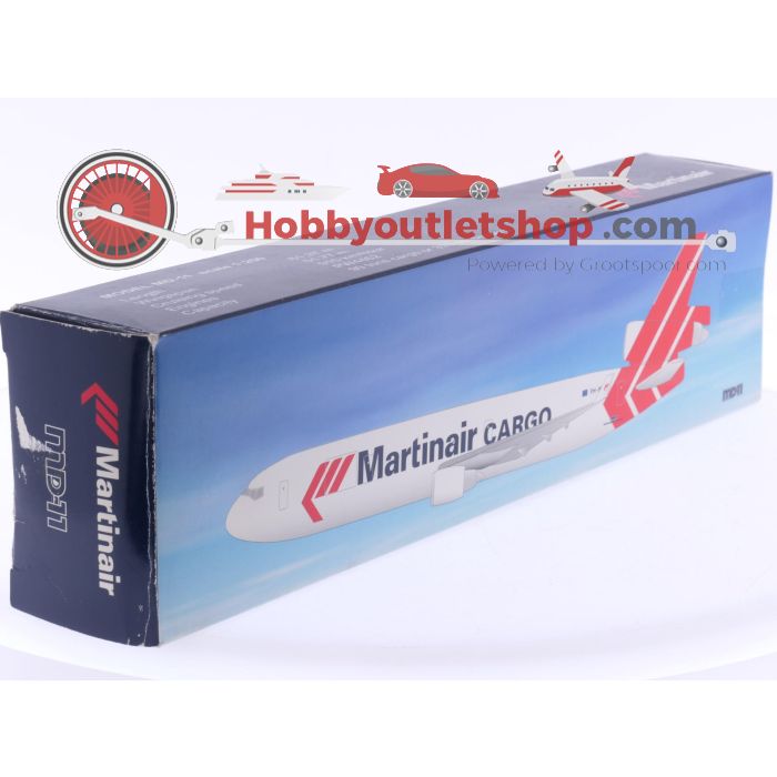 Schaal 1:200 set van 3 Martinair-vliegtuigen Boeing 767-300ER Reg. N/A, Boeing 767-300ER Reg. PH-MAH en MD-11 Reg. PH-MAH #8038