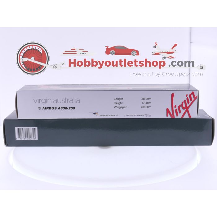 Schaal 1:200 PPC Holland 220815 en 221225 Boeing B777-300ER Reg. VH-VPH en Airbus A330-200 Reg. VH-XFA #8047