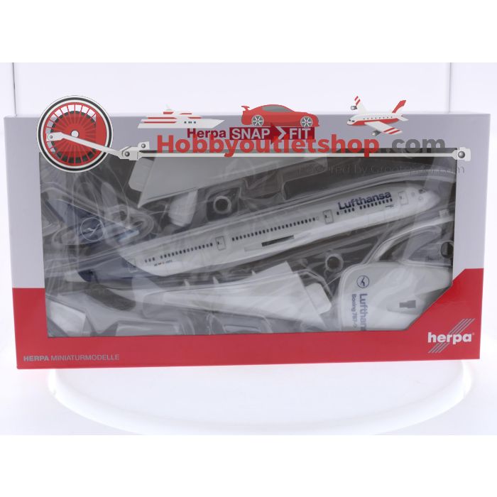 Schaal 1:200 Herpa 613453 Snap‑Fit Boeing 787‑9 Lufthansa “Berlin” Reg. D‑ABPA #8059 - sku: 20250805034632 - Neu - Bild 2