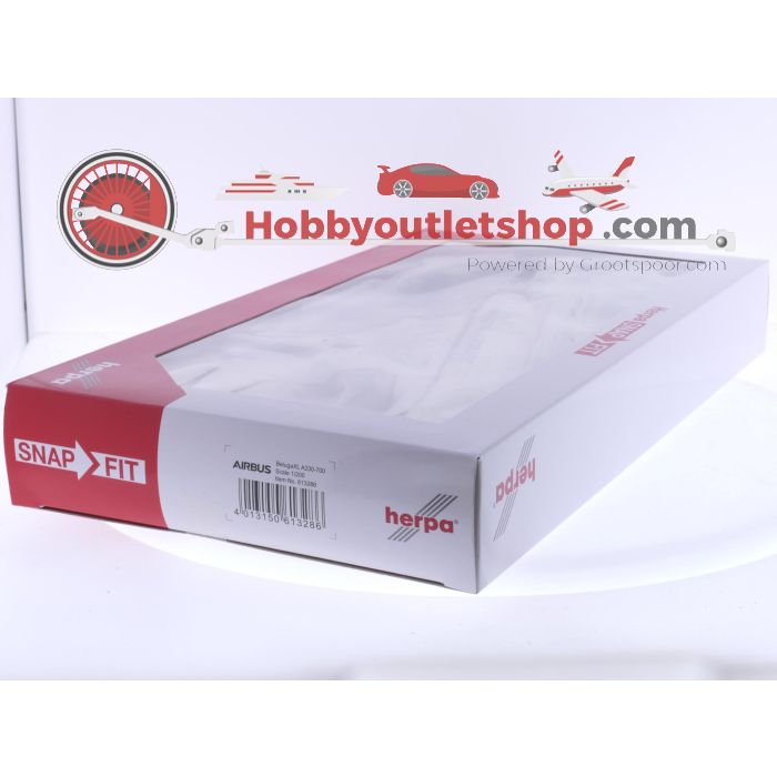 Schaal 1:200 Herpa 613286 Snap‑Fit Airbus A330‑700 BelugaXL Reg. F-WBXL #8060