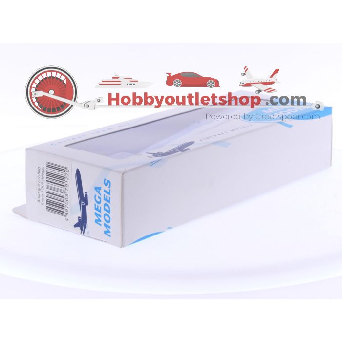 Schaal 1:200 Mega Models set van 3 TUI vliegtuigen Boeing 737-800 Arkefly Reg. PH-TFC, Boeing 737-800 Jetairfly Reg. OO-JAY en Boeing 767-300ER Arkefly Reg. PH-AHQ #8069