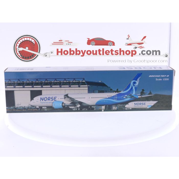 Schaal 1:200 PPC Holland 222727 Boeing 787-9 Norse Atlantic Airways Reg. LN-LNO #8076