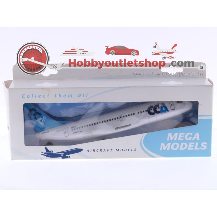 Schaal 1:200 Mega Models MM101 Boeing 737-300 CCA Cental Charter Airlines Reg. DM-CCA #8079