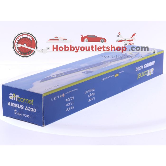 Schaal 1:200 PPC Holland 06080178 Airbus A330 Aircomet Reg. N/A #8080