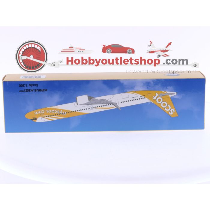 Schaal 1:200 PPC Holland 223496 Airbus A321neo Scoot Reg. 9V-NCA #8089