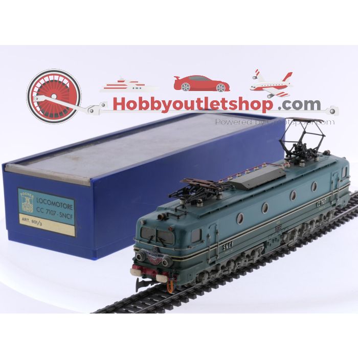 Schaal H0 Pocher 801/3 elektrische locomotief CC 7107 van de SNCF #P289