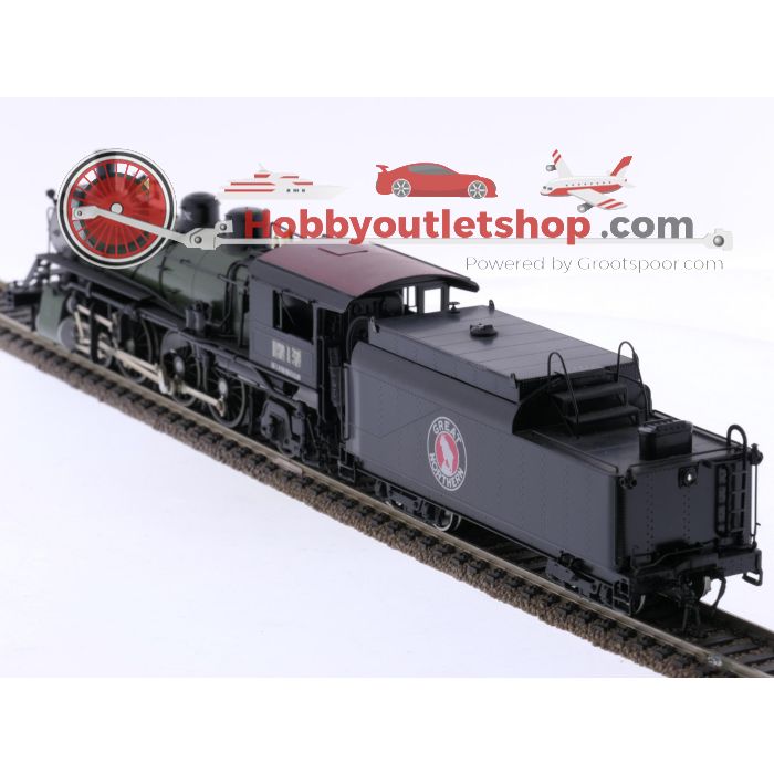 Schaal H0 Oriental Limited P651 stoomlocomotief H-6 4-6-2 van de Great Northern #P300