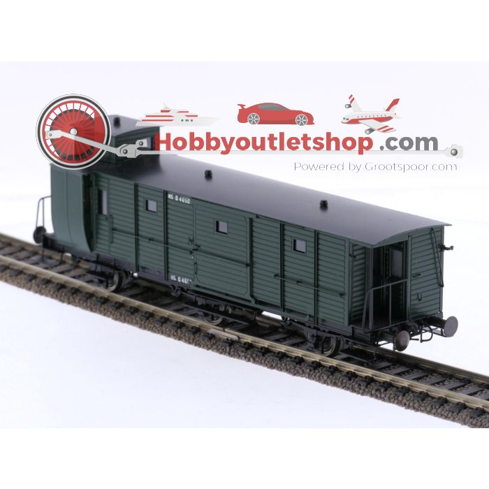 Schaal H0 Philotrain 34Cs bagagerijtuig D 4650 van de NS #P307