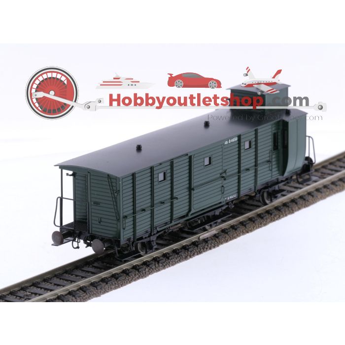 Schaal H0 Philotrain 34Cs bagagerijtuig D 4650 van de NS #P307