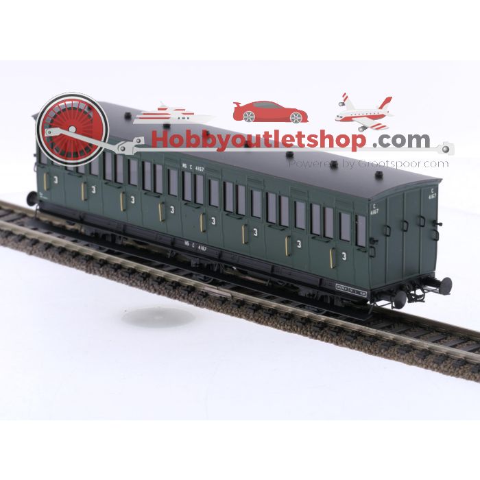 Schaal H0 Philotrain 12Bs personenrijtuig C8 C4167 3e kl. van de NS #P308 - sku: 20250815084650 - Gebruikt - Zo goed als nieuw - Afbeelding 2