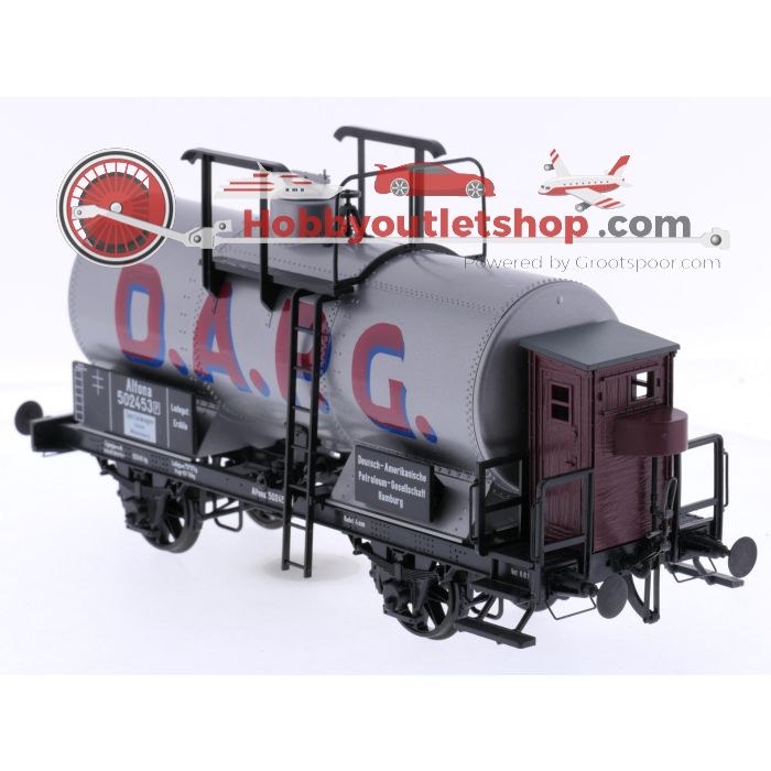 Schaal 0 0 Scale Models 480 11 ketelwagen m. Brhs. D.A.P.G #P314