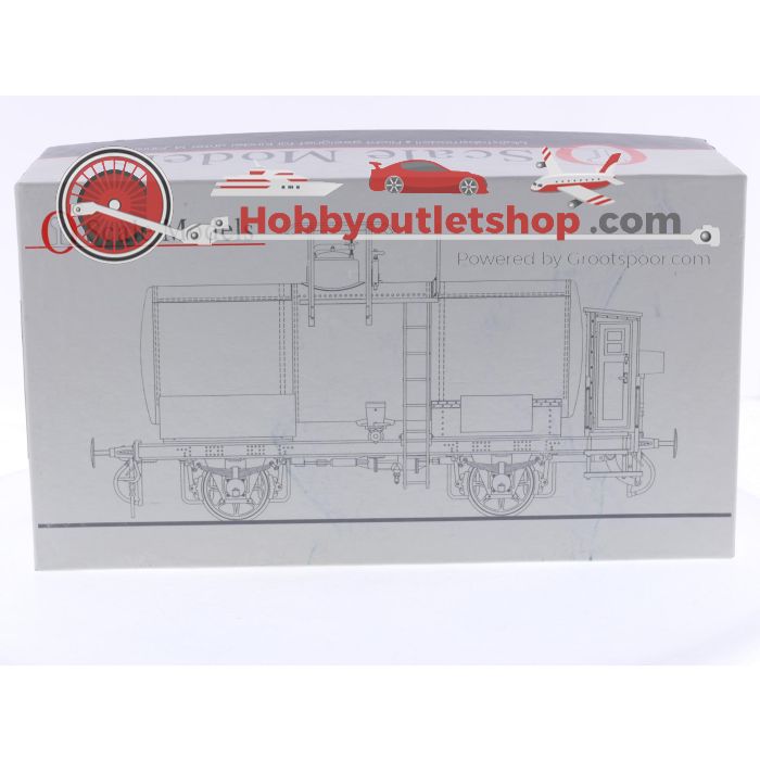 Schaal 0 0 Scale Models 480 11 ketelwagen m. Brhs. D.A.P.G #P314