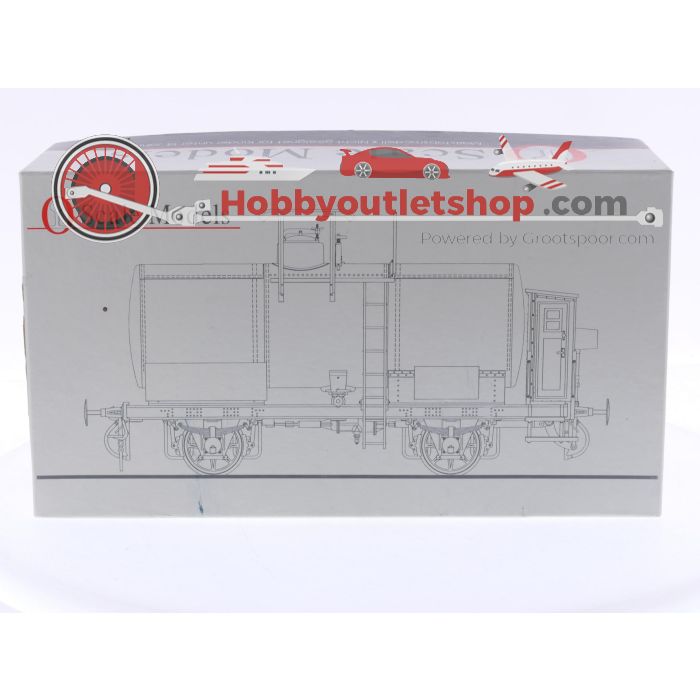 Schaal 0 0 Scale Models 480 21 ketelwagen m. Brhs. EVA van de DRG #P315