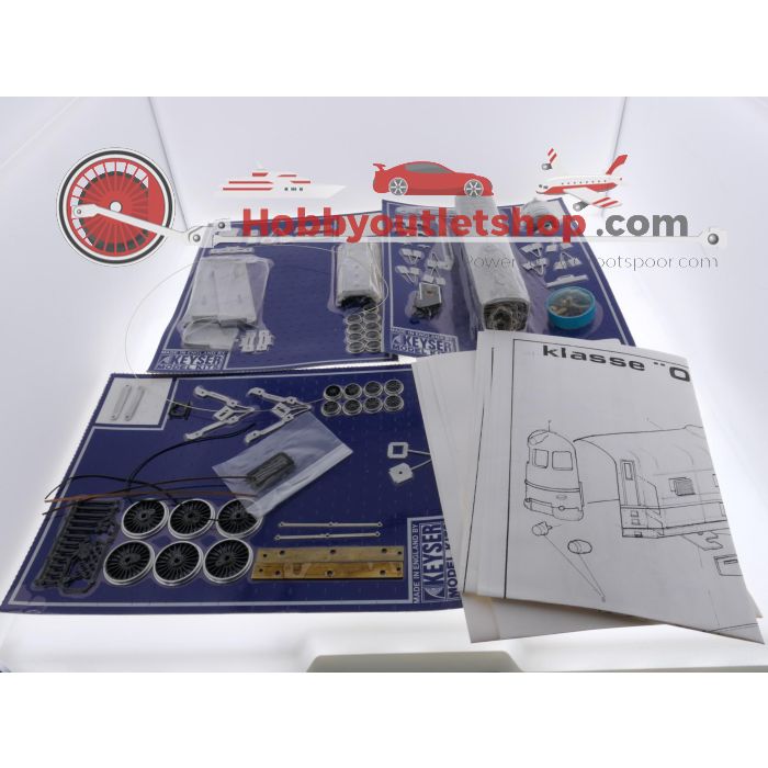 Schaal H0 Keyser Model Kits CL.13. bouwdoos van een Baureihe 05 (Versuch) van de DR #P316