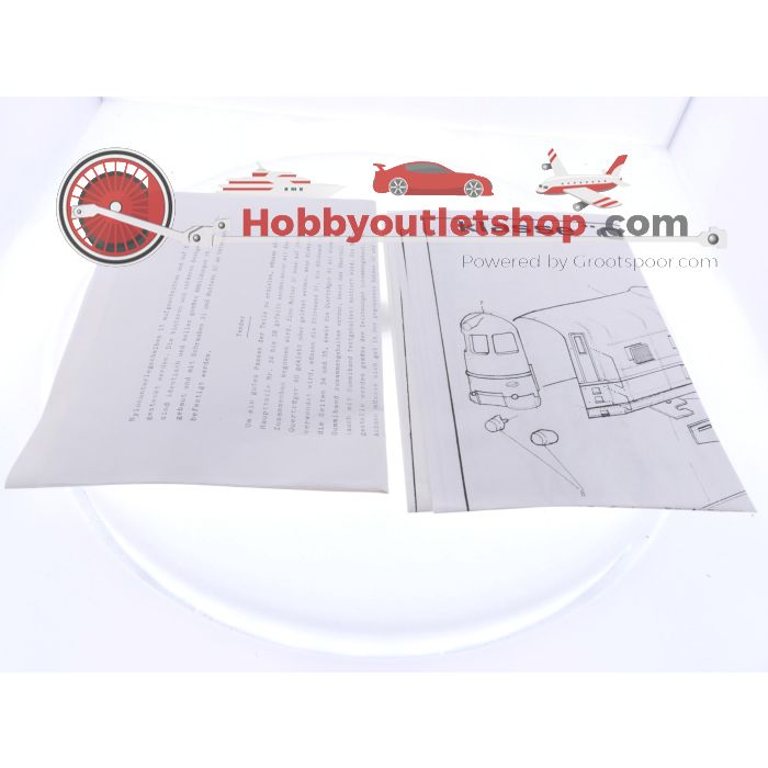 Schaal H0 Keyser Model Kits CL.13. bouwdoos van een Baureihe 05 (Versuch) van de DR #P316