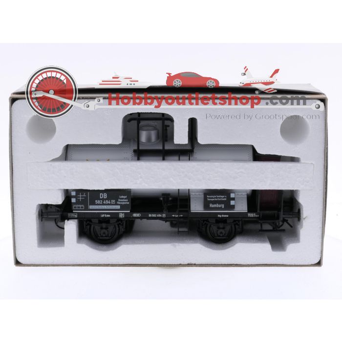 Schaal 0 0 Scale Models 480 51 ketelwagen m. Brhs BP van de DB #P317