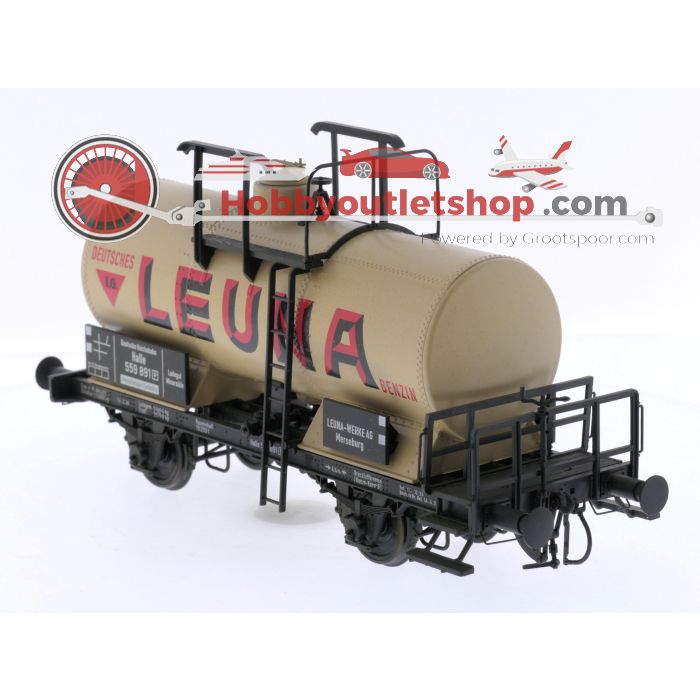 Schaal 0 0 Scale Models 480 41 ketelwagen m. Buhne Leuna van de DRG #P319