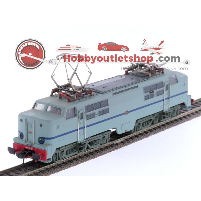 Schaal H0 Fleischmann 90 4372 elektrische locomotief Serie 1200 van de NS #8095