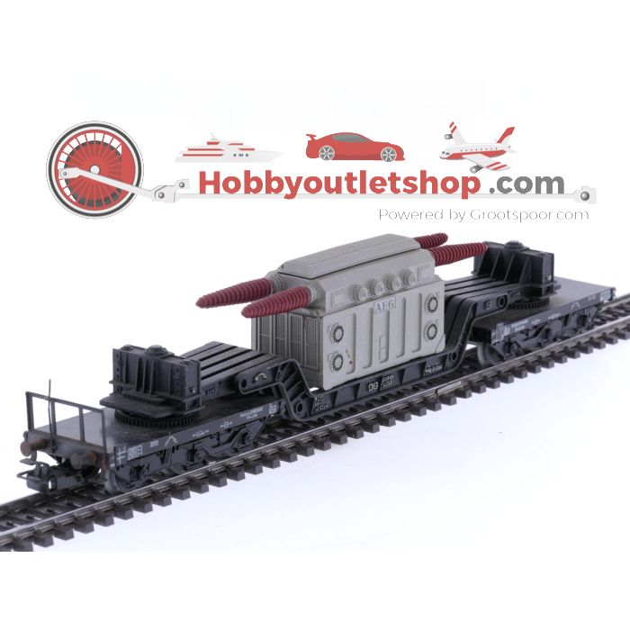 Schaal H0 Märklin 4617 set van 3 kuilwagen van de DB #8099