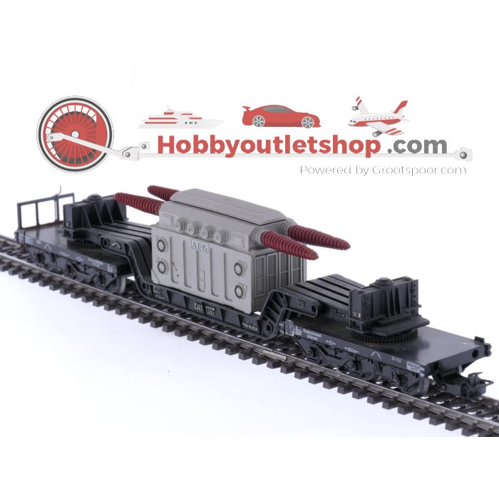 Schaal H0 Märklin 4617 set van 3 kuilwagen van de DB #8099