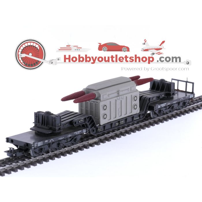 Schaal H0 Märklin 4617 set van 3 kuilwagen van de DB #8099