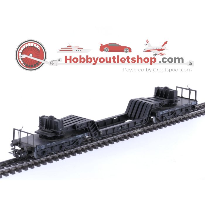 Schaal H0 Märklin 4617 set van 3 kuilwagen van de DB #8099