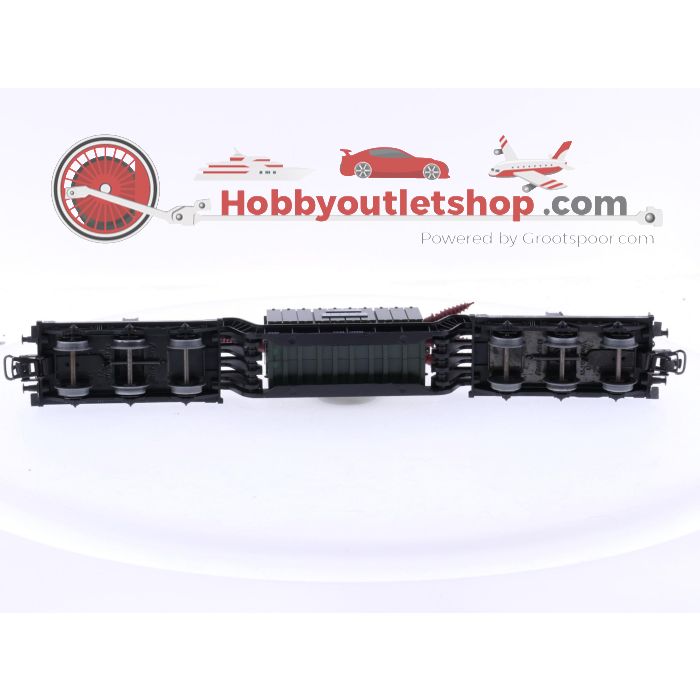 Schaal H0 Märklin 4617 set van 3 kuilwagen van de DB #8099