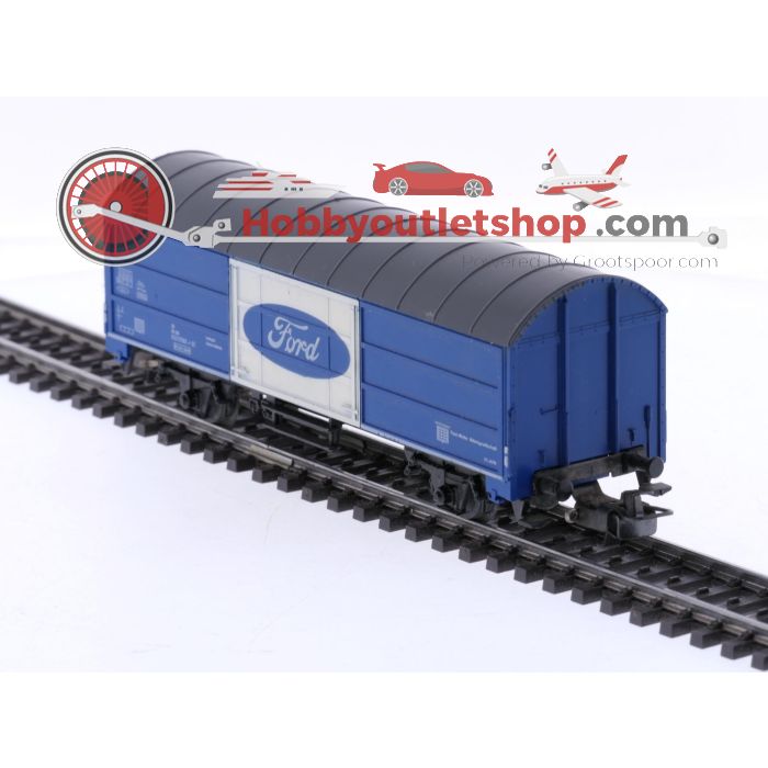 Schaal H0 Märklin 4411, 4509, 4605, 4934 en 48159 set van 5 gesloten goederenwagens van de DB #8100 - sku: 20250820014602 - Gebruikt - Zeer goede staat - Afbeelding 6