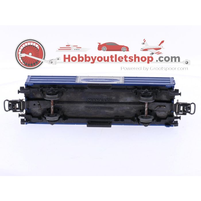 Schaal H0 Märklin 4411, 4509, 4605, 4934 en 48159 set van 5 gesloten goederenwagens van de DB #8100 - sku: 20250820014602 - Gebruikt - Zeer goede staat - Afbeelding 7