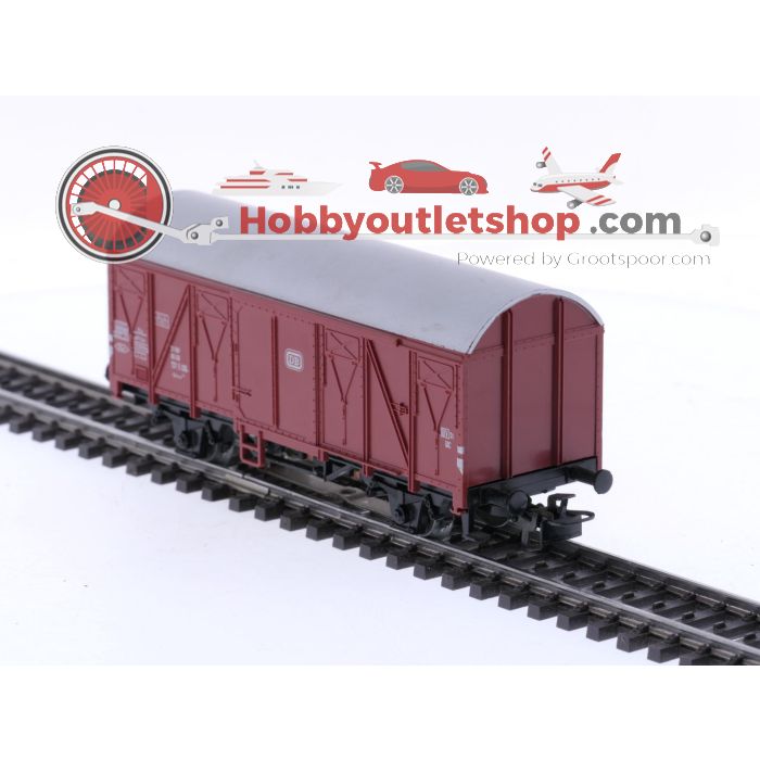 Schaal H0 Märklin 4411, 4509, 4605, 4934 en 48159 set van 5 gesloten goederenwagens van de DB #8100 - sku: 20250820014602 - Gebruikt - Zeer goede staat - Afbeelding 15