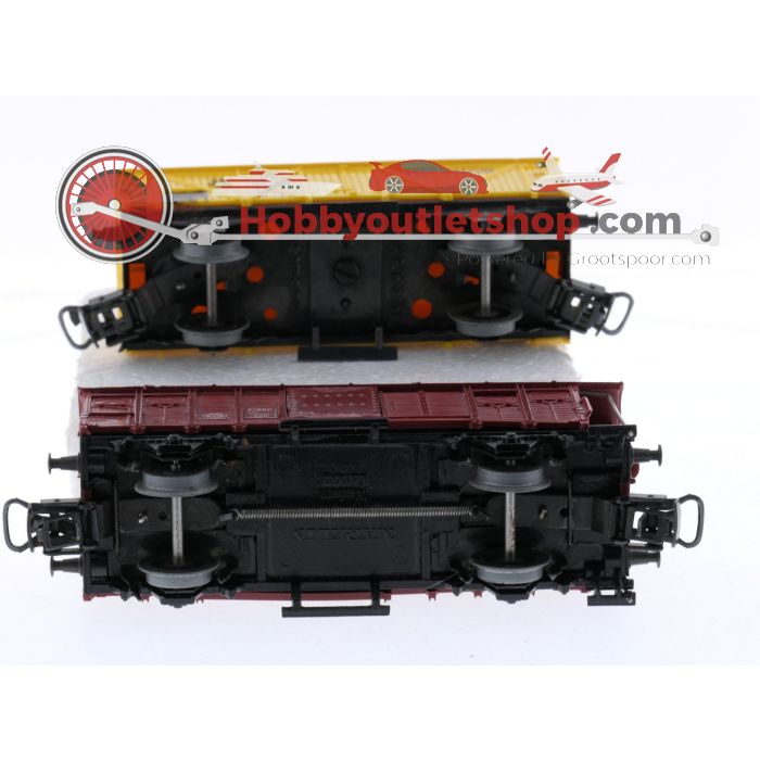 Schaal H0 Märklin 4411, 4509, 4605, 4934 en 48159 set van 5 gesloten goederenwagens van de DB #8100 - sku: 20250820014602 - Gebruikt - Zeer goede staat - Afbeelding 25