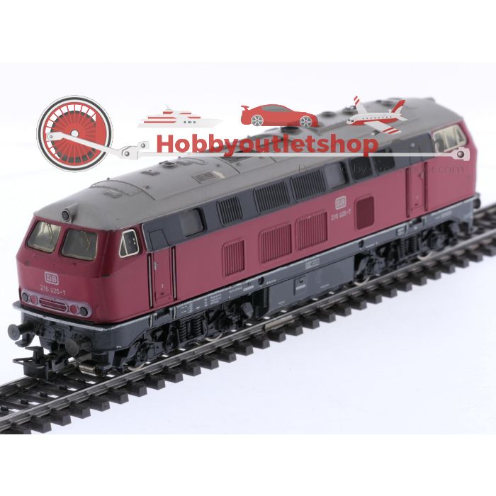 Schaal H0 Märklin 3075.3 diesellocomotief BR 216 van de DB #8103