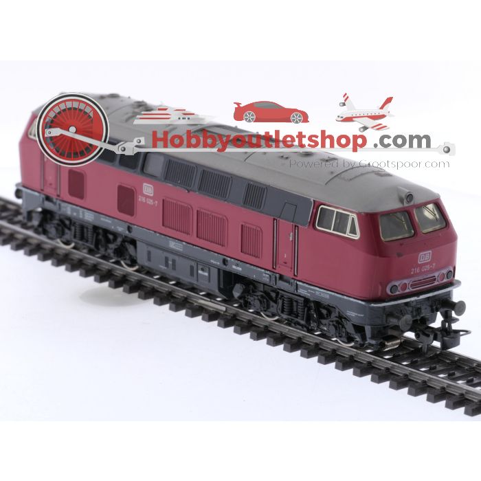 Schaal H0 Märklin 3075.3 diesellocomotief BR 216 van de DB #8103