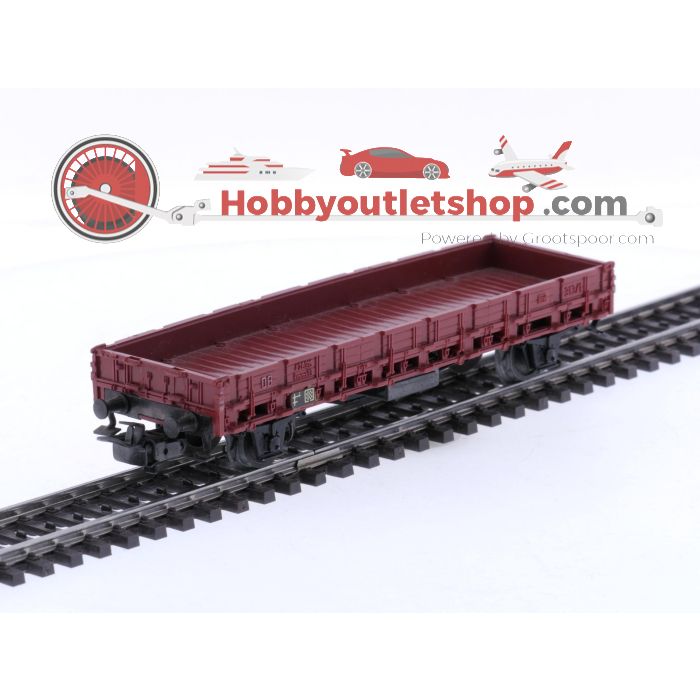 Schaal H0 Märklin en Electrotren 4503, 4607, 4612 en 2777 set van 4 goederenwagens van de DB #8106