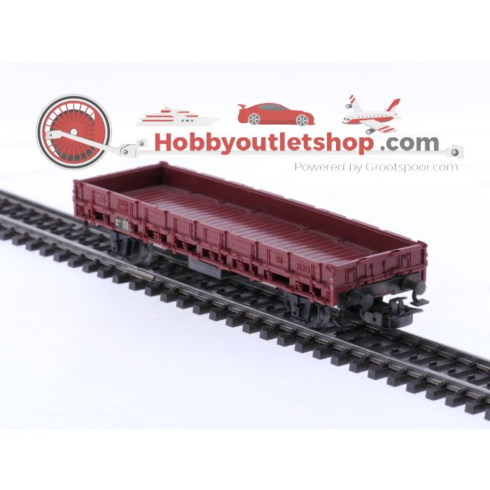 Schaal H0 Märklin en Electrotren 4503, 4607, 4612 en 2777 set van 4 goederenwagens van de DB #8106