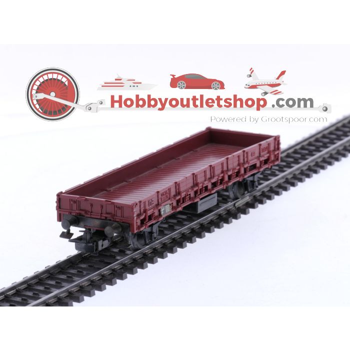 Schaal H0 Märklin en Electrotren 4503, 4607, 4612 en 2777 set van 4 goederenwagens van de DB #8106