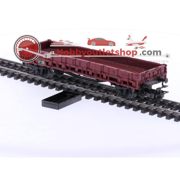 Schaal H0 Märklin en Electrotren 4503, 4607, 4612 en 2777 set van 4 goederenwagens van de DB #8106