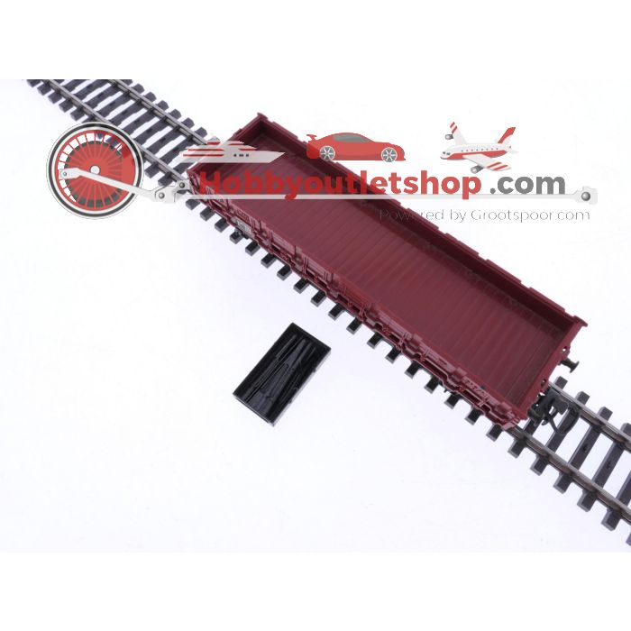 Schaal H0 Märklin en Electrotren 4503, 4607, 4612 en 2777 set van 4 goederenwagens van de DB #8106