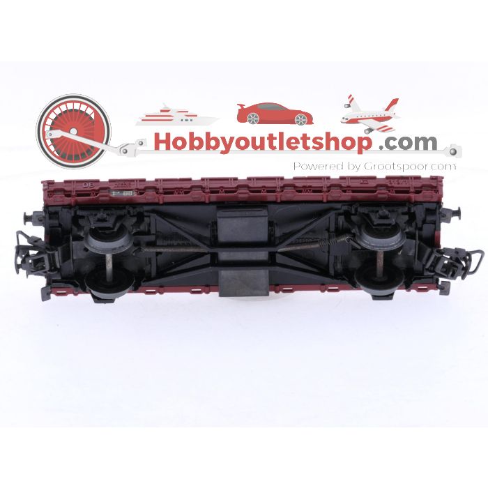 Schaal H0 Märklin en Electrotren 4503, 4607, 4612 en 2777 set van 4 goederenwagens van de DB #8106