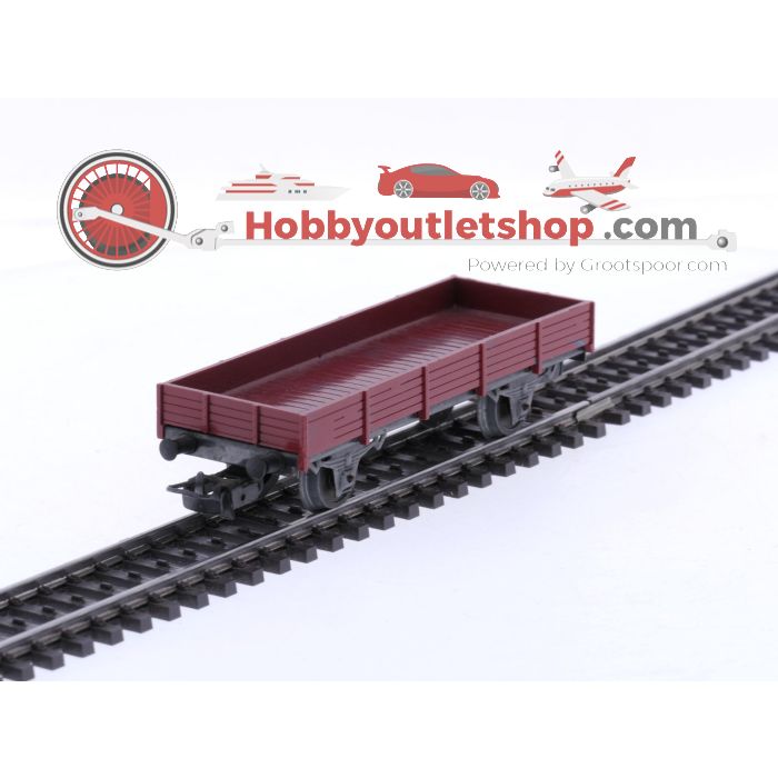 Schaal H0 Märklin en Electrotren 4503, 4607, 4612 en 2777 set van 4 goederenwagens van de DB #8106