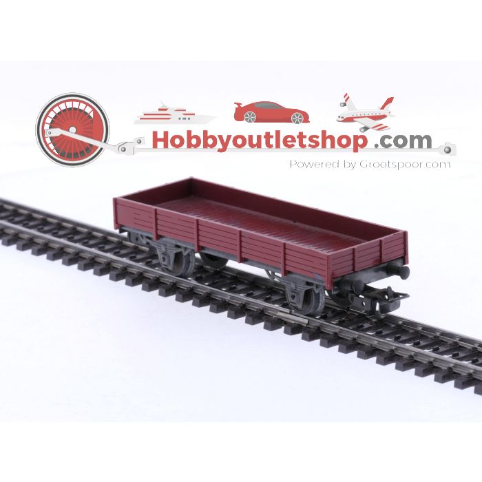 Schaal H0 Märklin en Electrotren 4503, 4607, 4612 en 2777 set van 4 goederenwagens van de DB #8106